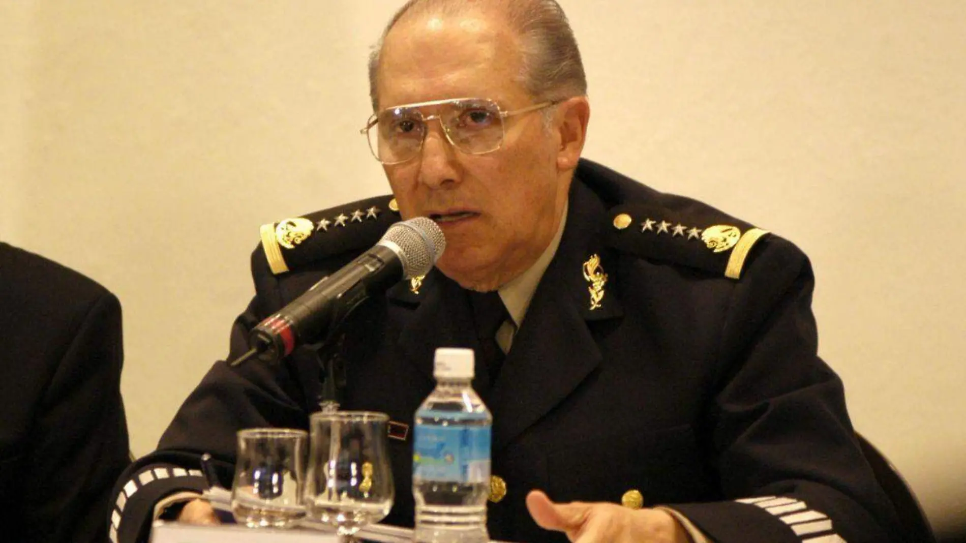 General Clemente Vega García, exsecretario de la Sedena en el sexenio de Fox